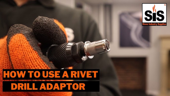 Use The Rivnut Drill Adapter For Flue Draft 2024