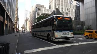 NYC Bus: Eltingville bound X3-45 2665 SIM22 at 53 St/Lexington Av