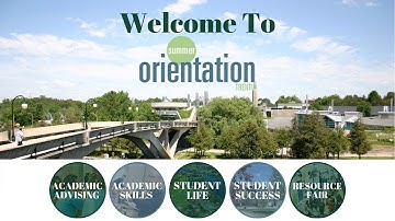 Welcome to Summer Orientation 2020!