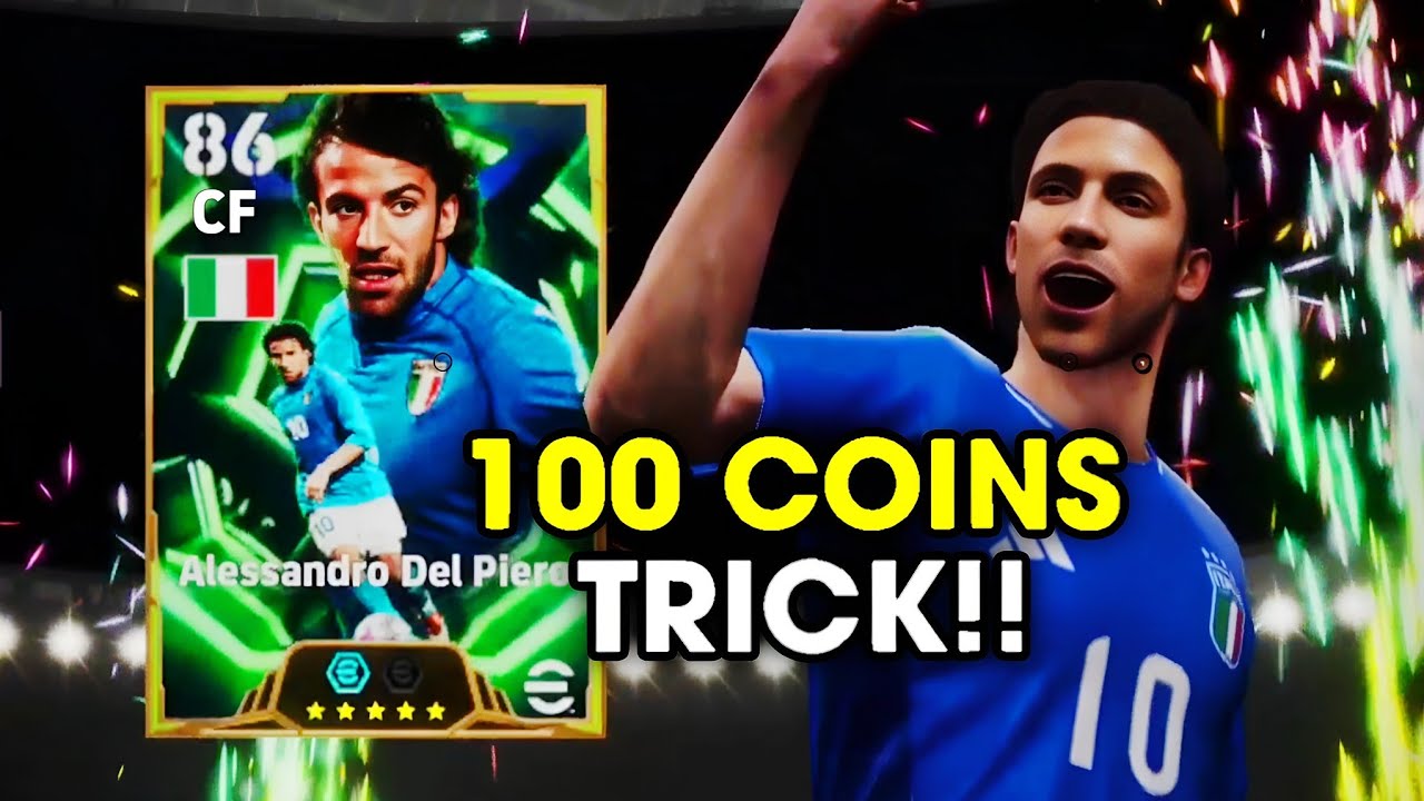 Хитрость, чтобы получить эпическую игру Дель Пьеро Блиц в мобильной версии eFootball 2026