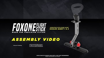 FOXONE VR Flight Stick for Oculus Quest 1 & 2 | Assembly Video