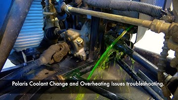 Polaris Coolant Change & MUCH MORE. Overheating Issues Troubleshooting.