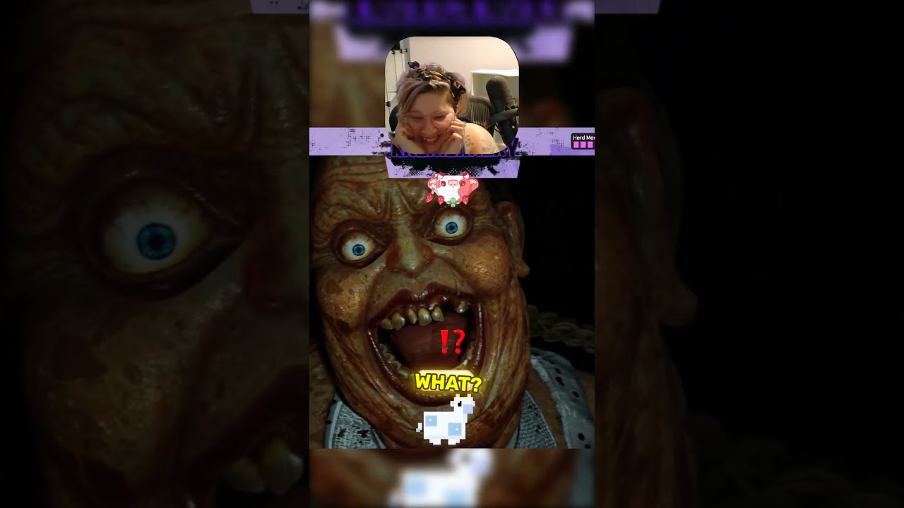 OH SHE UGLY!  #paranormalcleanup #spookygaming #ambienthorror #funnyclips