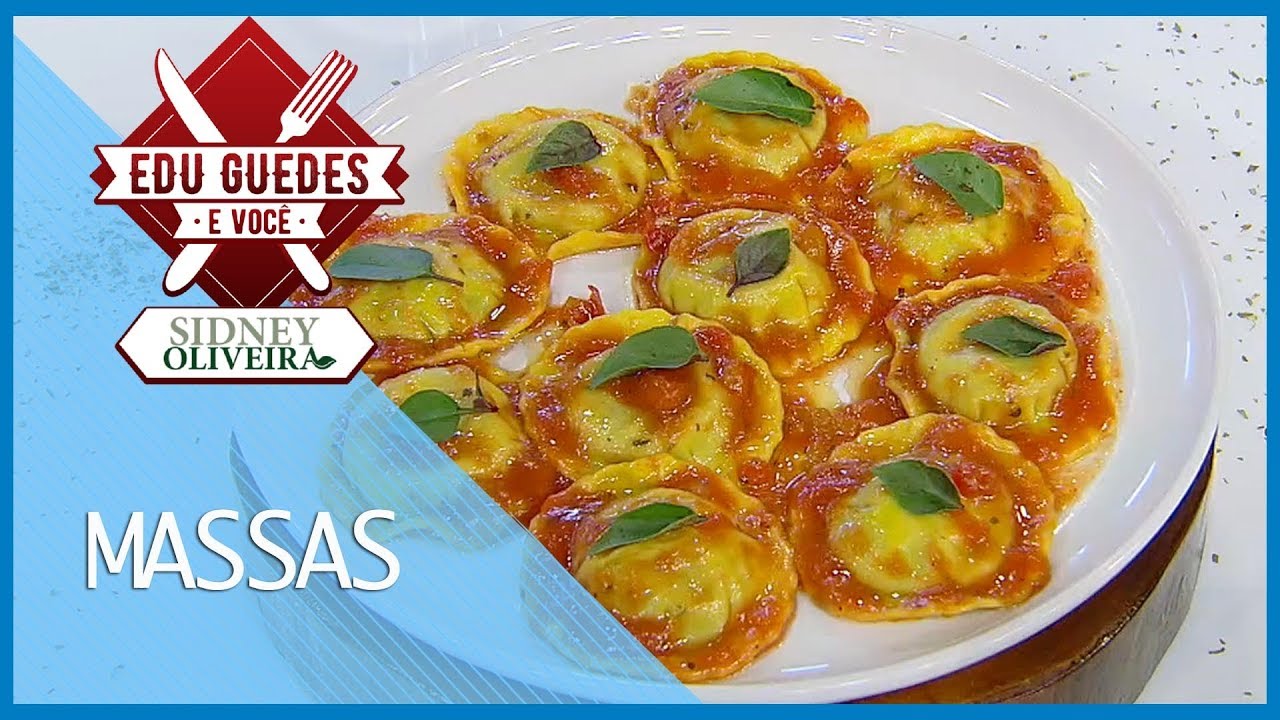 Confira receitas de ravióli de ricota e nhoque de mandioquinha