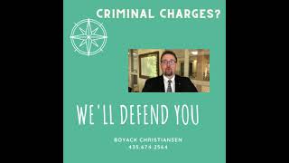 Criminal Charges? We will defend you.