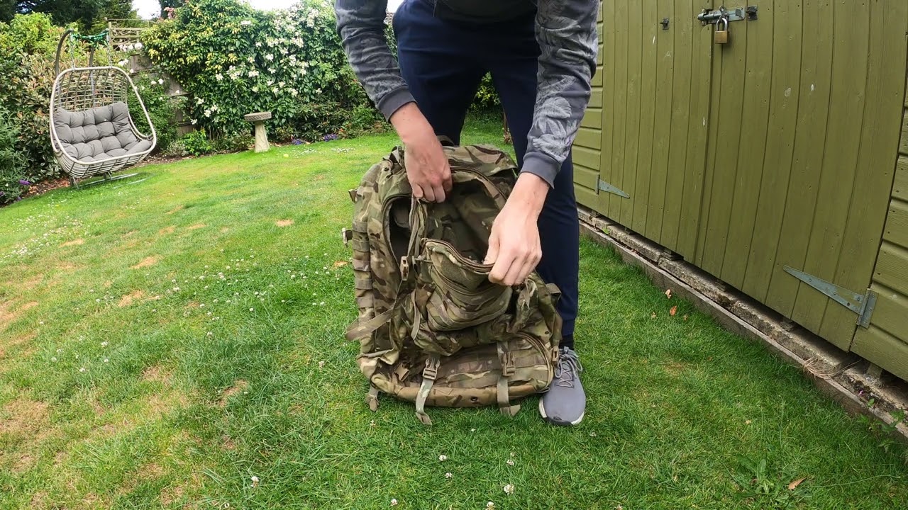 Vertus Bergen - British army Genuine MOD issued infantry backpack - Lot 3