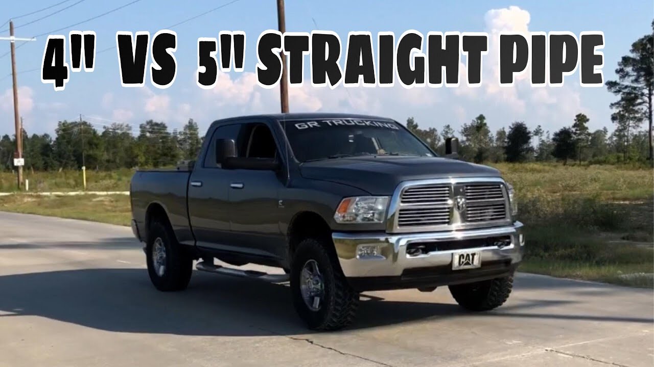 4/"Race Exhaust Delete Turbo Downpipe For 07-12 Dodge Ram Cummins 6.7L Diesel