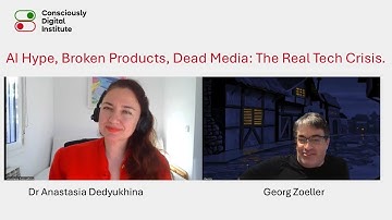 AI Hype, Broken Products, Dead Media: The Real Tech Crisis. Anastasia Dedyukhina and Georg Zoeller
