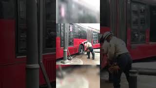 🚨 ¡Última Hora! Choque de metrobus deja más de 20 personas heridas #adn40