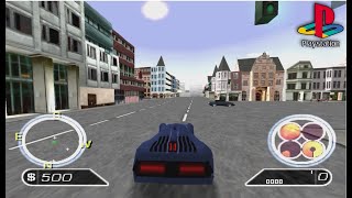 Auto Destruct - GamePlay PS1 Part 1 (ePSXe Longplay) HD 1080p, 60fps