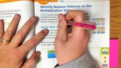 3rd Grade Module 4, Lesson 7