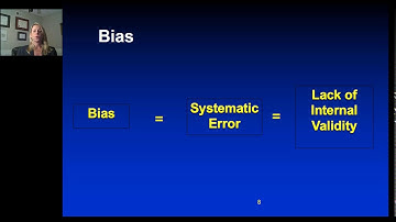Bias, Confounding and Interaction Part 1