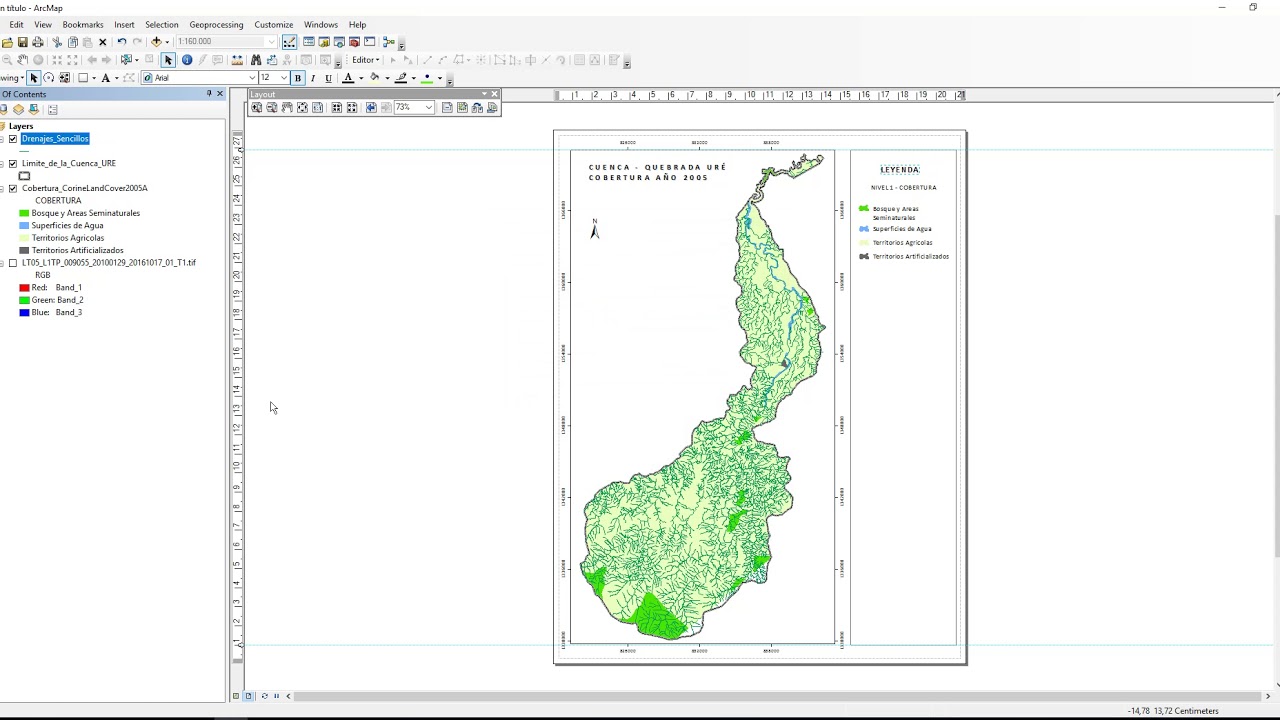 Como Hacer Una Salida Grafica Layout En ArcGis YouTube