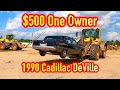 1990 Cadillac DeVille 1 Owner Charity Donated IAA $500 WIN!!! Run and Drive??