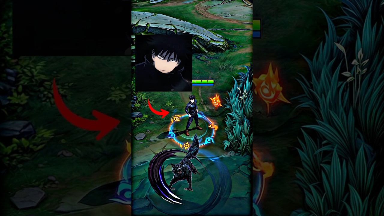 Julian's Megumi Fushiguro skin aura 💀 