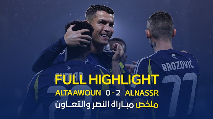 ملخص مباراة النصر 2 - 0 التعاون|نصف نهائي كأس الدرعية للسوبر السعودي| AlNassr Vs AlTaawoun highlight