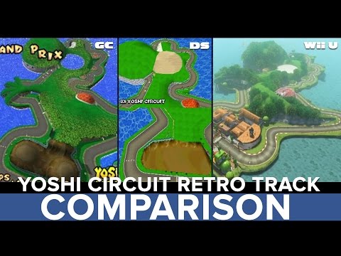 Video till Jämförelse av Yoshi's Circuit i Mario Kart 8