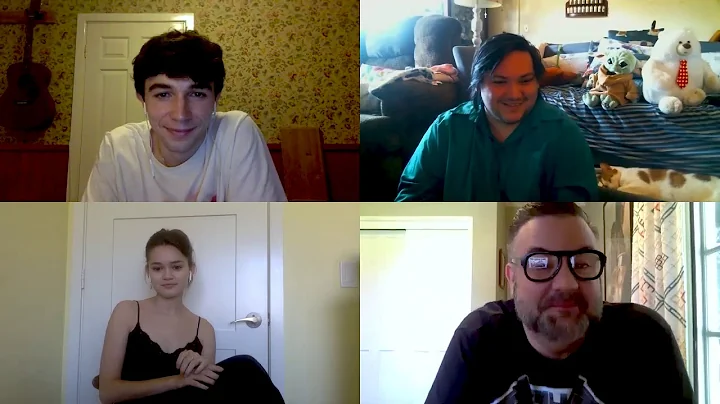 Mark McKenna, Ciara Bravo, and Shawn Simmons Inter...