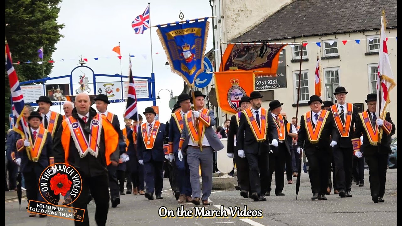 Saintfield District No5 Pre-Twelfth parade 4th July 2025 (both ways)