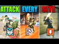 How to attack every bombsite in rainbow six siege