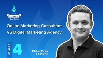 Marketing Consultant vs Marketing Agency - Which Should You Hire | DesignRush QuickSights Episode 4