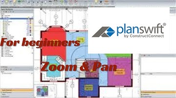 PLANSWIFT for beginners Part 2 - zoom & Pan #planswift #quantitytakeoff #gcc #estimatingsoftware