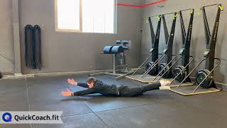 Bodyweight Swimmers | Exercise Demo | Coaching Software | QuickCoach