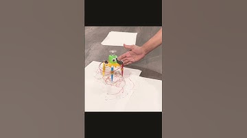 Kids science project: sketching robot #robotics #scienceproject #kids #science #drawing #funforkids
