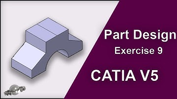 CATIA V5 Tutorial by Masoud Pourghavam--Part Design Exercise 9--SOLID PLANET