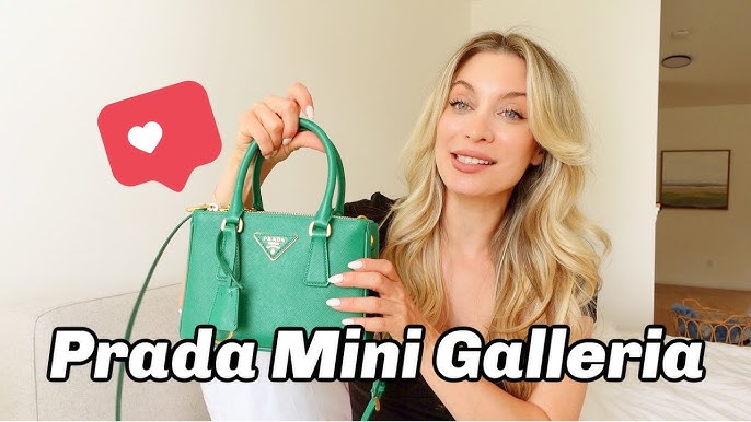 PRADA GALLERIA BAG REVIEW - Glam & Glitter