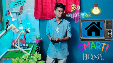 HOME AUTOMATION USING ARDUINO UNO || BLUETOOTH  || SMART HOME 100% WORK