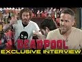 Ryan Reynolds and TJ Miller talk Deadpool, Marketing, Hugh Jackman, Fans, Shots, and more!