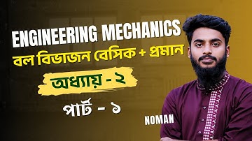 Engineering Mechanics Chapter 2 Part 1 | অধ্যায় ২ । বল বিভাজন । সামান্তরিক সূত্র প্রমান । 4th sem