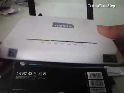 Netis WF2419 300Mbps Wireless N Router Unboxing