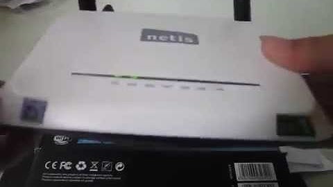 Netis WF2419 300Mbps Wireless N Router Unboxing
