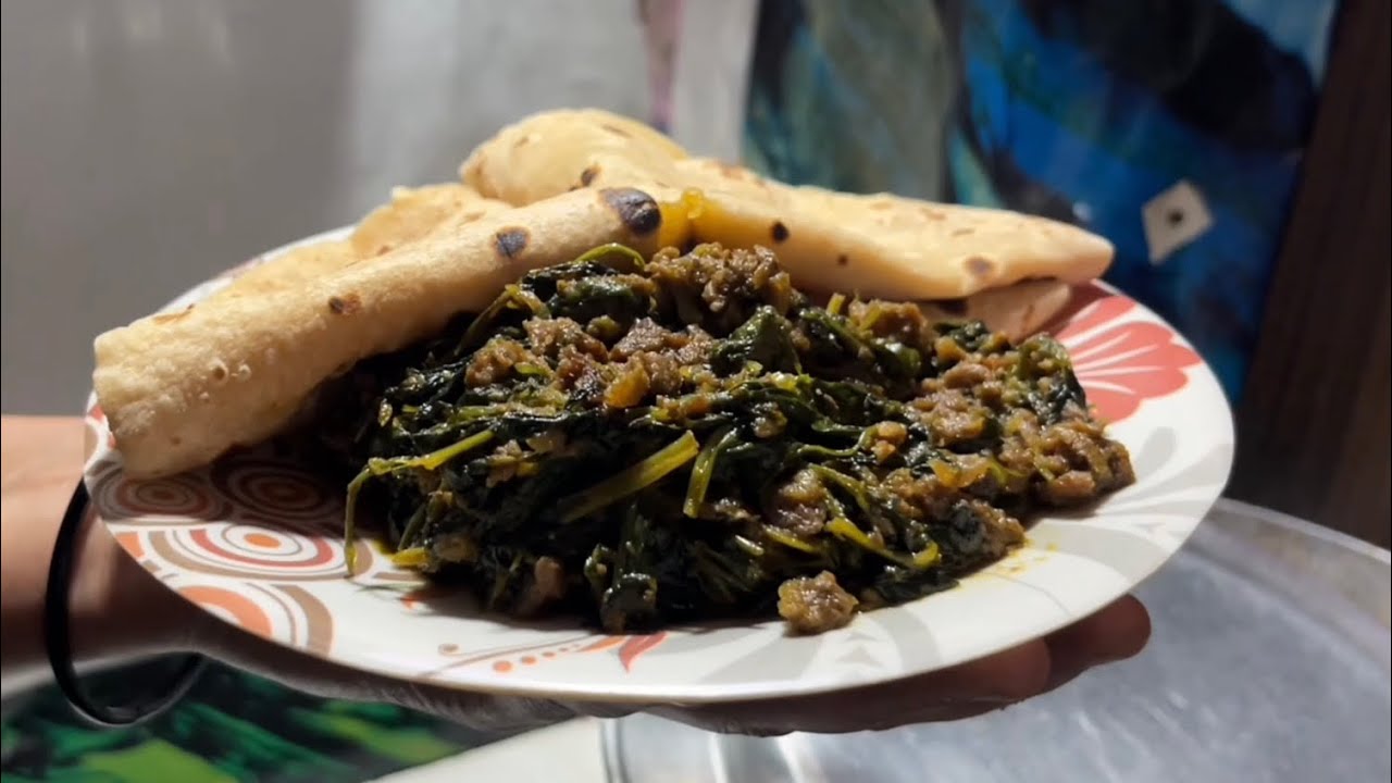 Methi keema (Mutton keema)😋 TooYummy Eat with roti 🫓 comment how it is @Munnikazaika 