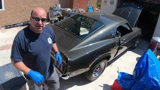 1969 Mustang Rear Window Installation (Fastback)