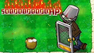 50000000000 HP Screen Door zombie,which combinations can defeat it? - Plants Vs. Zombies