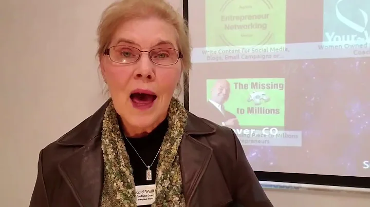 Testimonial for Boost Biz Ed - Carol Wolff