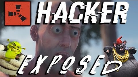 Playing on official rust server (HACKER GETS BANNED)