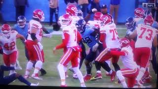 Titans block Chiefs Field Goal