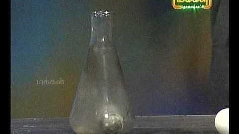 SubbiahPandian - air pressure- Egg in a conical flask