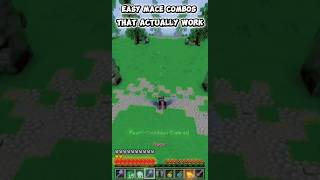 Easy Mace Tricks ANYBODY can Learn on Controller #minecraft #bedrockpvp
