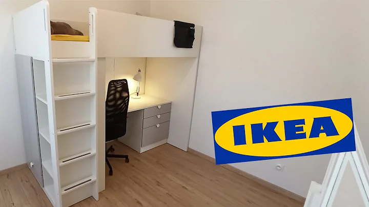 IKEA SMÅSTAD BUNK BED Complete installation - Assemblage lit superposé