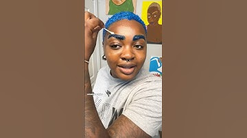 Thumbnail of Tutorial: Dyeing My Hair BLUE at Home!? #haircolour #dyemyhair #bluehair easy steps