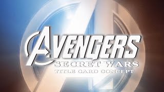 Avengers: Secret Wars | Title Card Concept
