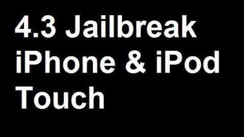 iOS 4.3 | How to jailbreak iphone / iPod Touch / iPad using  PwnageTool 4.2