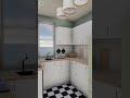 Cozy Coastal Kitchen Cleanup 🥥🤎| House Flipper 2 #shorts #tidyingup