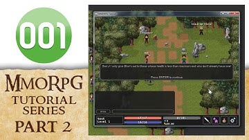 001 Game Creator Tutorial | MMORPG - NPC Actors (Part 2/4)