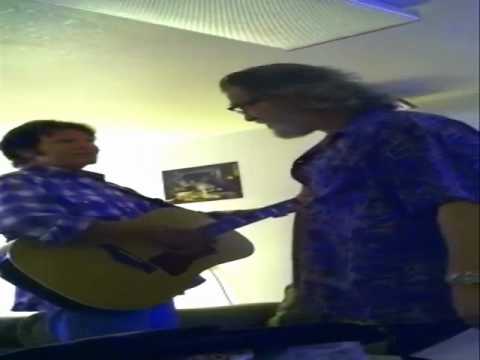 JOHN FOGERTY & JEFF BRIDGES BACKSTAGE BUFFALO CHIP...